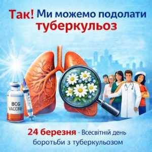 Так! Ми можемо подолати туберкульоз